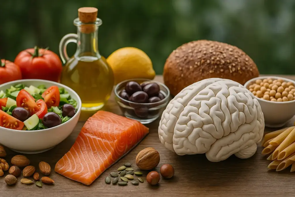Dieta mediterranea benefici nascosti Oltre il cuore: effetti positivi sul benessere mentale