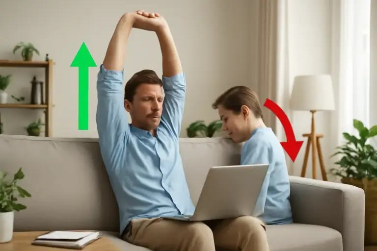 Smart working e benessere: come evitare posture scorrette senza attrezzi complicati